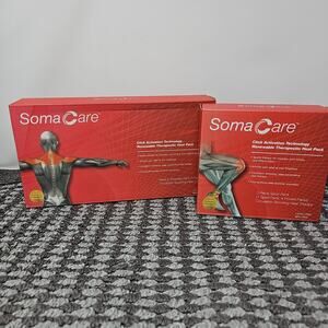 Soma Care Click Activation Renewable Therapeutic Heat Pack 2 Boxes